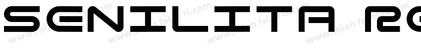 Senilita Regular字体转换